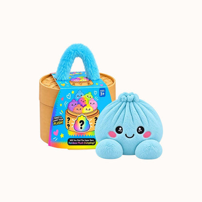 💥Last day 50% off 丨 Toaimer® Christmas Mood-Changing Dumpling Plush Set with Steamer Gift Box🎄