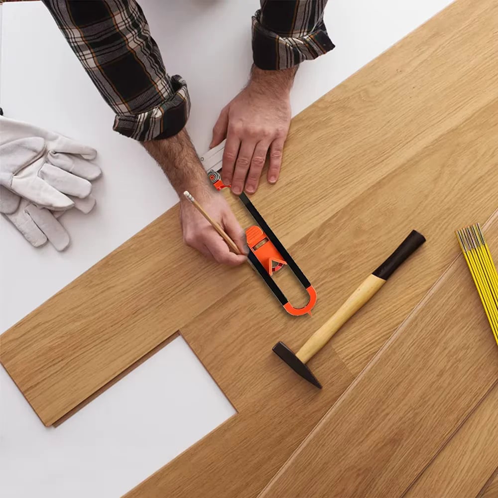 BVJ® Contour Gauge Scribe Tool with Lock and Pencil