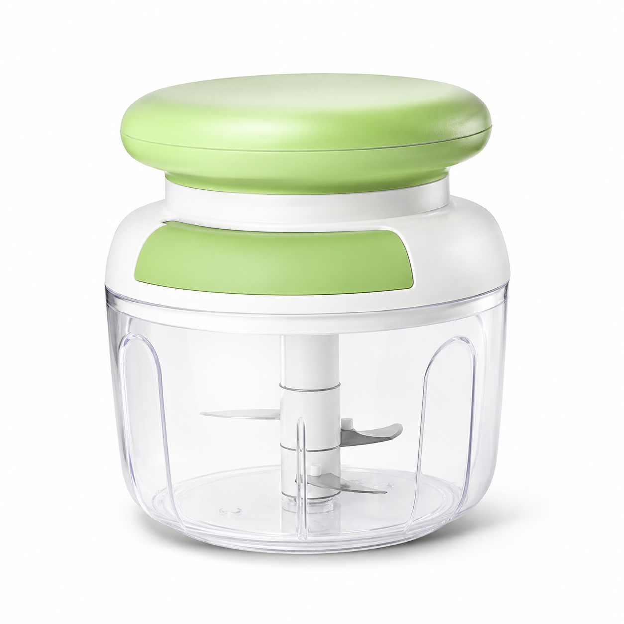 BVJ® Quick-Press Vegetable Chopper – Chop Garlic, Onion & Herbs in Seconds