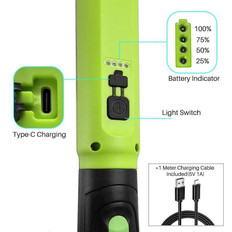🔥BVJ® Hot Sale 49% off🌟🔦Multifunctional magnetic rechargeable work light💡