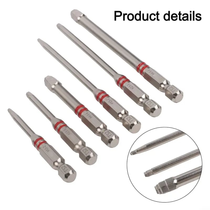 🔧 BVJ®  All-in-One Pagoda Hex Screwdriver Bit Set (6PCS)