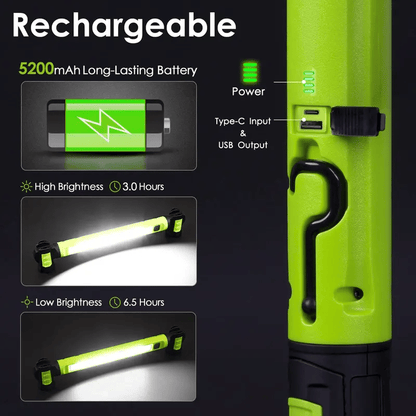 🔥BVJ® Hot Sale 49% off🌟🔦Multifunctional magnetic rechargeable work light💡