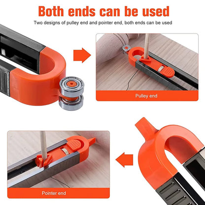 BVJ® Contour Gauge Scribe Tool with Lock and Pencil