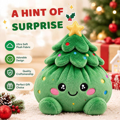 💥Last day 50% off 丨 Toaimer® Christmas Mood-Changing Dumpling Plush Set with Steamer Gift Box🎄