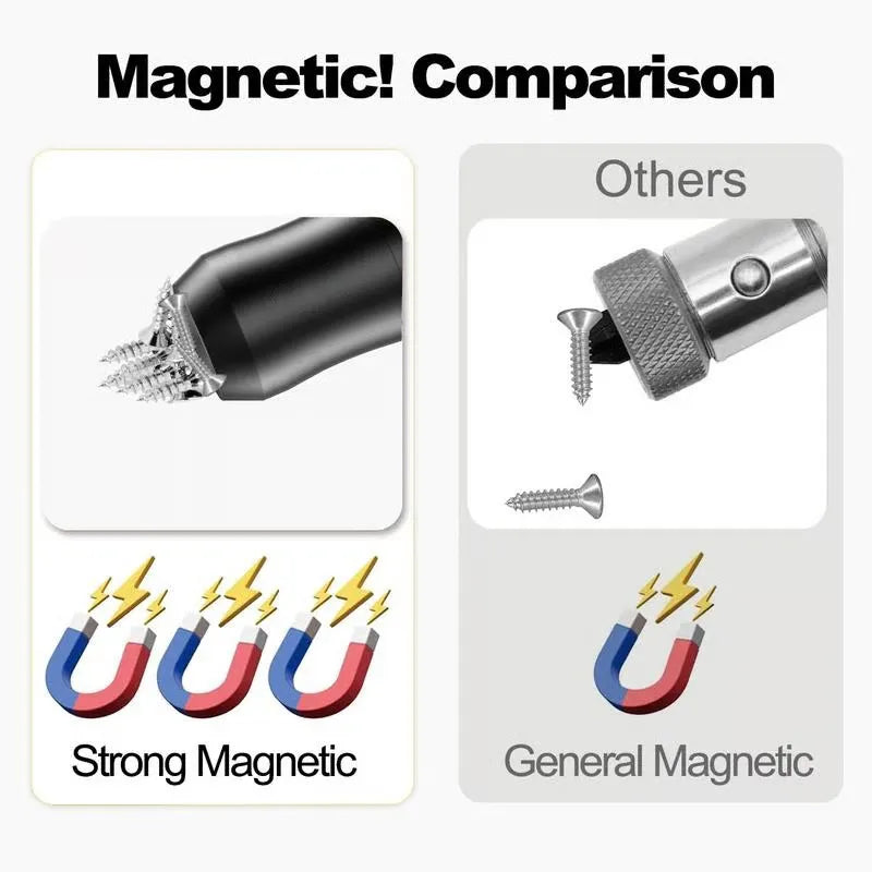 🔥BVJ®  The Quantum Grip Strong Magnetic Screw Ring, 1/4 Inch/6.35mm Universal Magnetic Screw Ring Head