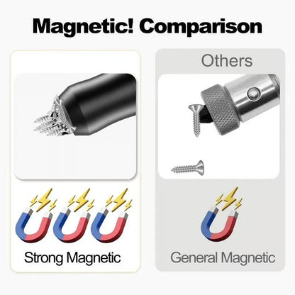 🔥BVJ®  The Quantum Grip Strong Magnetic Screw Ring, 1/4 Inch/6.35mm Universal Magnetic Screw Ring Head