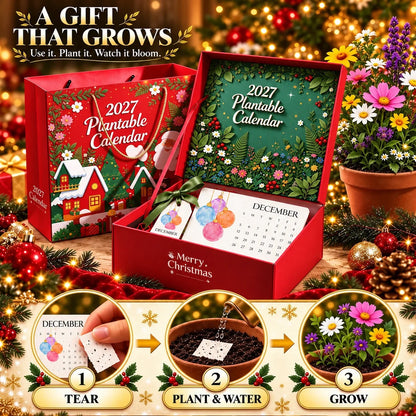 💥 Holiday Early-Bird Special: Last Day to Save 50%丨IEY®  Eco-Friendly, Plantable "Everlasting" Seed Calendar 2027🪴