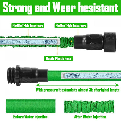 💦 BVJ®  Multi-Purpose High-Pressure Water Gun | Green outdoor water spray tool | Watering and Cleaning - DW