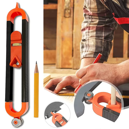 BVJ® Contour Gauge Scribe Tool with Lock and Pencil