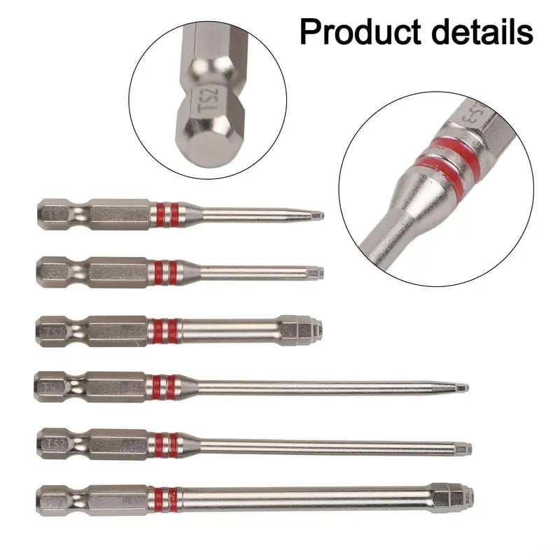 🔧 BVJ®  All-in-One Pagoda Hex Screwdriver Bit Set (6PCS)