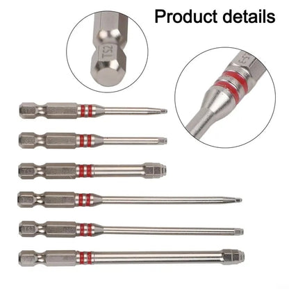 🔧 BVJ®  All-in-One Pagoda Hex Screwdriver Bit Set (6PCS)