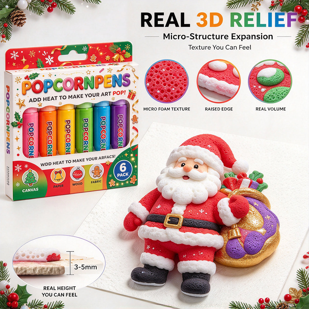Save 50% by ordering today丨IEY® 3D Relief Art Pen🎨 – Turn Flat Drawings Into Touchable 3D Art