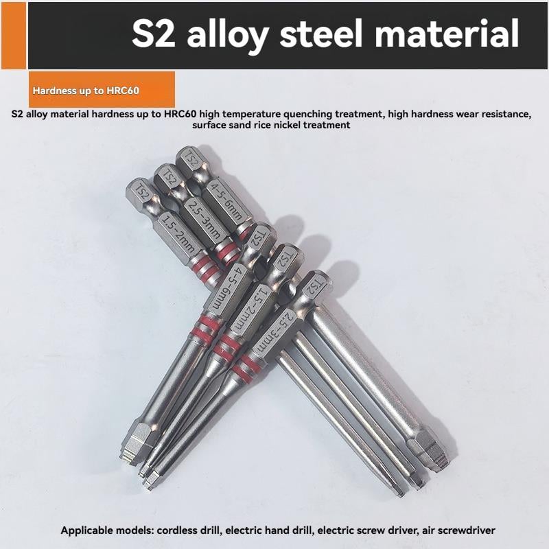 🔧 BVJ®  All-in-One Pagoda Hex Screwdriver Bit Set (6PCS)