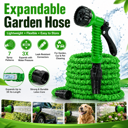 💦 BVJ®  Multi-Purpose High-Pressure Water Gun | Green outdoor water spray tool | Watering and Cleaning - DW