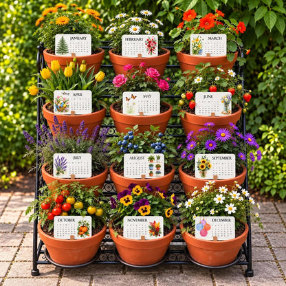 💥 Holiday Early-Bird Special: Last Day to Save 50%丨IEY®  Eco-Friendly, Plantable "Everlasting" Seed Calendar 2027🪴