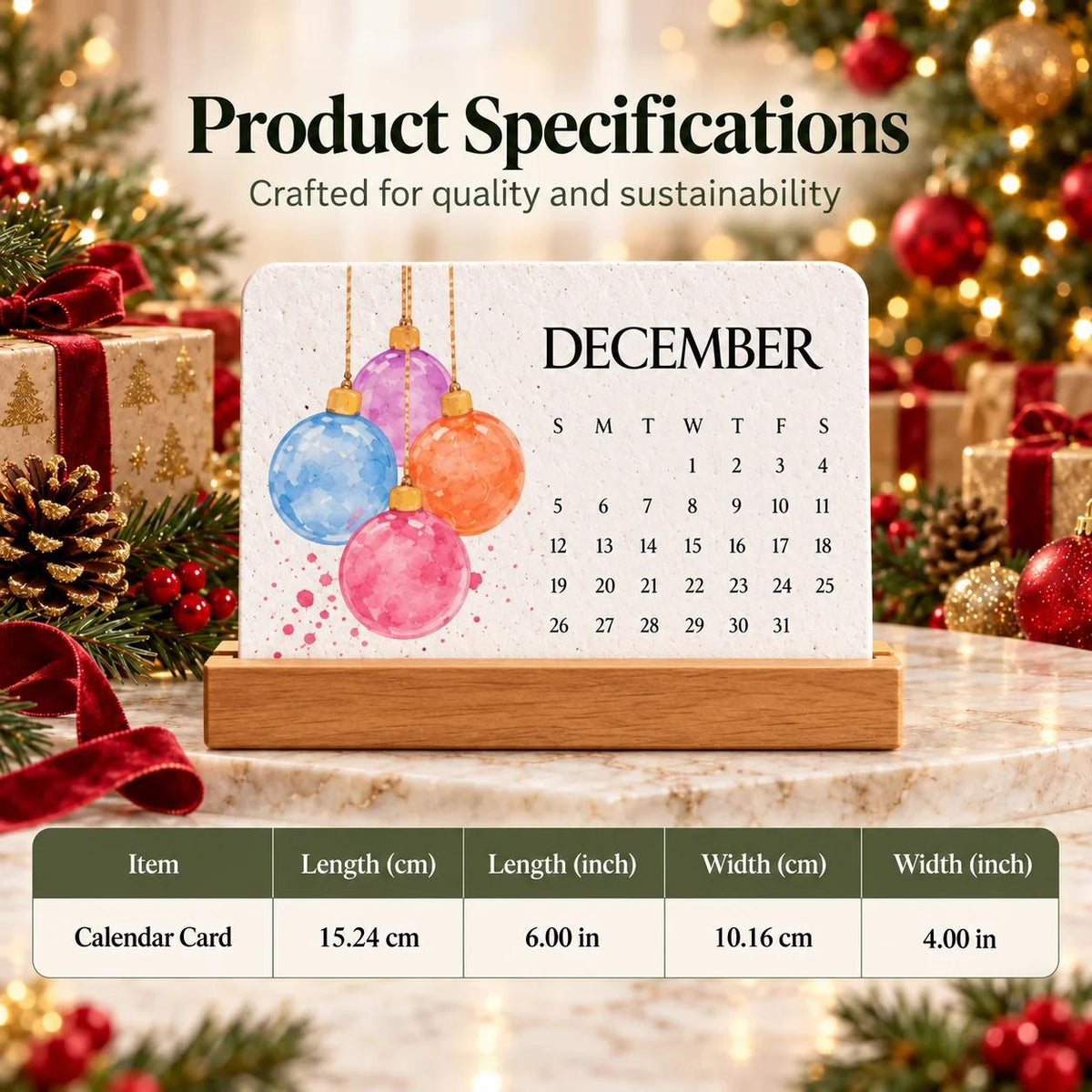 💥 Holiday Early-Bird Special: Last Day to Save 50%丨IEY®  Eco-Friendly, Plantable "Everlasting" Seed Calendar 2027🪴