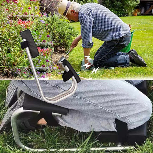 ❄️BVJ® Zomerfresh 50% Korting!🔥2-in-1 Tuinknielbank met Zitfunctie – Ergonomische Tuin Kniebank & Stoel – Opvouwbare Tuinhulp tegen Knie- en Rugpijn – Heavy Duty tot 150 kg